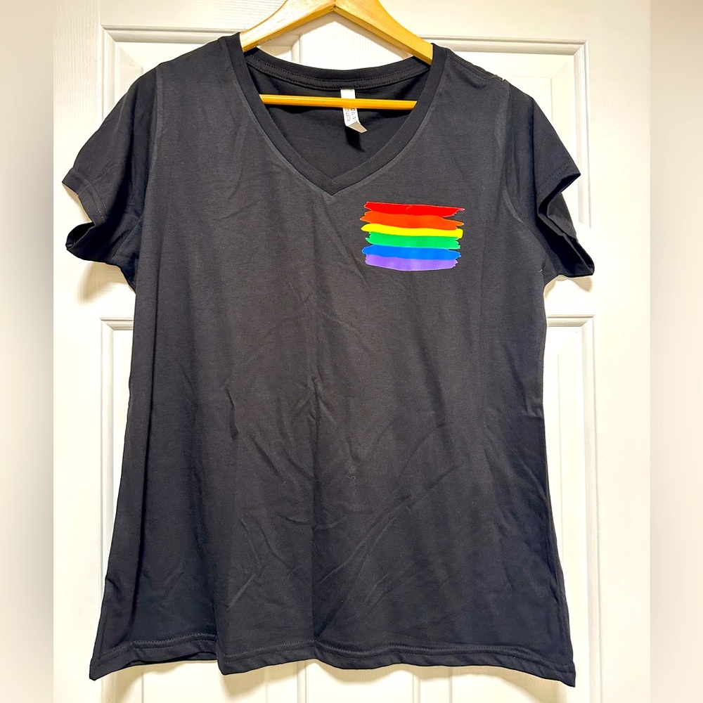 Pride V Neck Tee